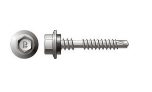 SCREW SDM HEX SEAL TOP LOK C4 12-14 X 42 BLUE RIDGE 